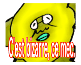 (FRENCH VERSION) DYNAMIC ADDICTIVE FACE sticker #12649022