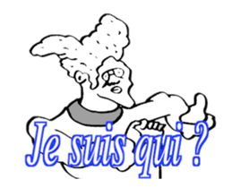 (FRENCH VERSION) DYNAMIC ADDICTIVE FACE sticker #12649024