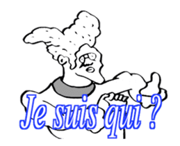 (FRENCH VERSION) DYNAMIC ADDICTIVE FACE sticker #12649024