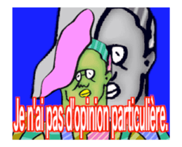 (FRENCH VERSION) DYNAMIC ADDICTIVE FACE sticker #12649025