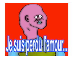 (FRENCH VERSION) DYNAMIC ADDICTIVE FACE sticker #12649028