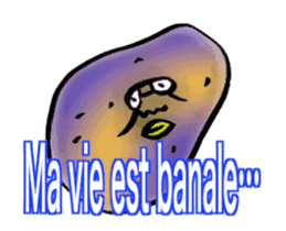 (FRENCH VERSION) DYNAMIC ADDICTIVE FACE sticker #12649029