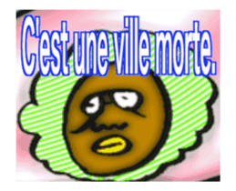 (FRENCH VERSION) DYNAMIC ADDICTIVE FACE sticker #12649030