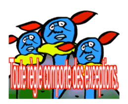 (FRENCH VERSION) DYNAMIC ADDICTIVE FACE sticker #12649039