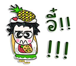 HI! My name is Takachi.^____^ sticker #12649084