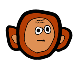 Abstracted-looking sticker #12649581