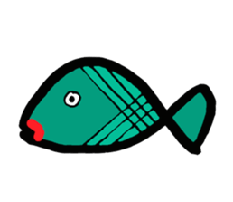 Abstracted-looking sticker #12649582