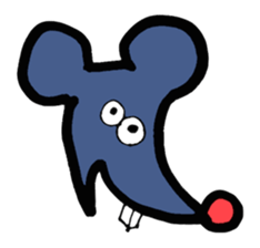 Abstracted-looking sticker #12649591