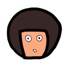 Abstracted-looking sticker #12649602