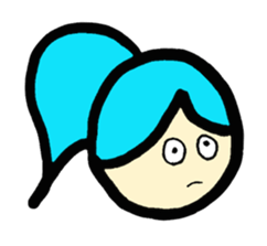 Abstracted-looking sticker #12649604