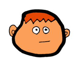 Abstracted-looking sticker #12649605