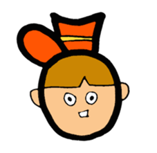 Abstracted-looking sticker #12649610