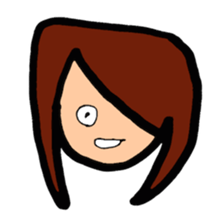 Abstracted-looking sticker #12649613