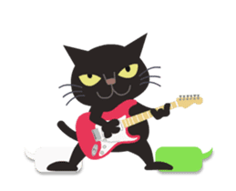 Rock'n'Cat 8 sticker #12649620