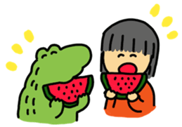 Wanitaro3 (Aligator) sticker #12650079