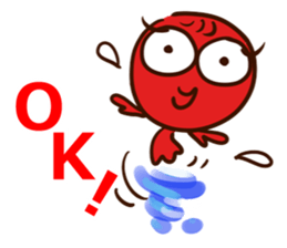 My goldfish goes sticker #12650511
