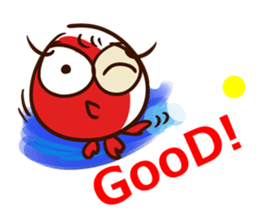 My goldfish goes sticker #12650514