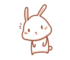 Little Rabbit Christine sticker #12650686