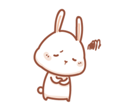 Little Rabbit Christine sticker #12650690