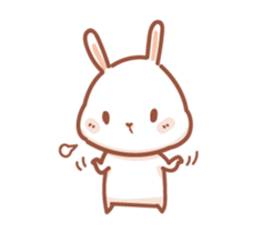 Little Rabbit Christine sticker #12650691