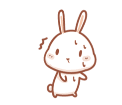 Little Rabbit Christine sticker #12650692