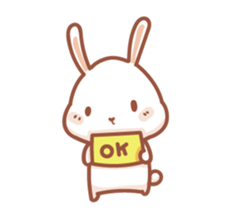 Little Rabbit Christine sticker #12650693