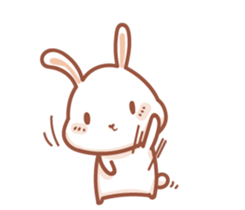 Little Rabbit Christine sticker #12650694