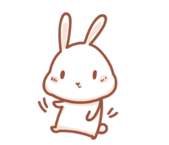 Little Rabbit Christine sticker #12650697