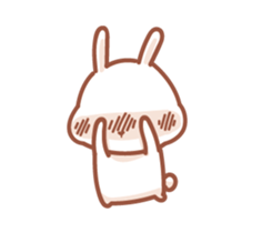 Little Rabbit Christine sticker #12650698