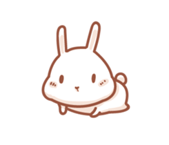 Little Rabbit Christine sticker #12650699