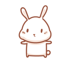 Little Rabbit Christine sticker #12650700