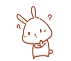 Little Rabbit Christine sticker #12650701