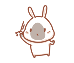 Little Rabbit Christine sticker #12650702