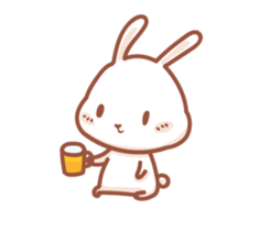 Little Rabbit Christine sticker #12650703