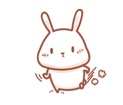 Little Rabbit Christine sticker #12650704