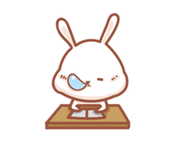 Little Rabbit Christine sticker #12650706