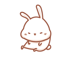 Little Rabbit Christine sticker #12650709