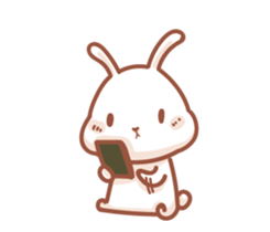 Little Rabbit Christine sticker #12650715