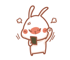 Little Rabbit Christine sticker #12650716