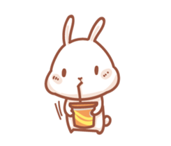 Little Rabbit Christine sticker #12650719