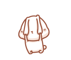 Little Rabbit Christine sticker #12650721