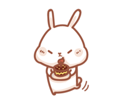 Little Rabbit Christine sticker #12650722