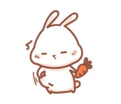 Little Rabbit Christine sticker #12650724