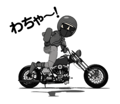 American Motorcycle2 animation sticker #12651004