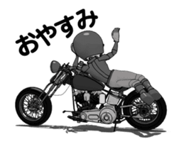 American Motorcycle2 animation sticker #12651013