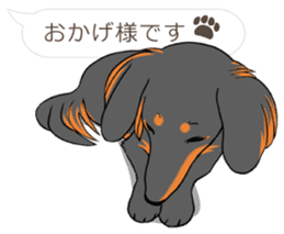 Hukidashi Dachshunds vol.3 sticker #12651070