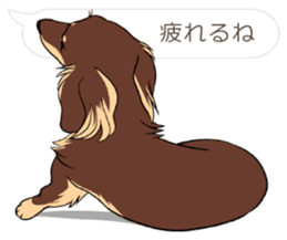 Hukidashi Dachshunds vol.3 sticker #12651080