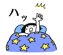 Miss.Leotard,She lives happily! sticker #12651431