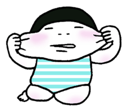 Miss.Leotard,She lives happily! sticker #12651445