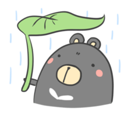 Mr.deer and bear friend sticker #12651770